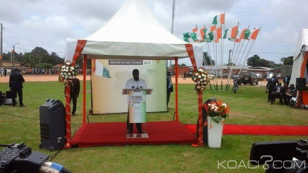 Côte d'Ivoire: Depuis Tiapoum, Alassane Ouattara appelle ses compatriotes exilés au Ghana de rentrer au pays