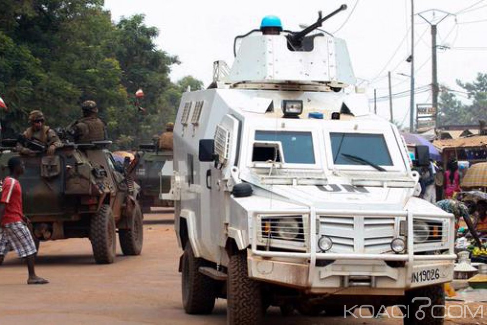 Centrafrique : Des casques bleus ouvrent le feu sur des manifestants, trois morts
