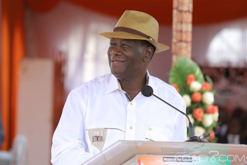 Côte d'Ivoire: Depuis Divo, Ouattara appelle ses concitoyens à  voter massivement le 25 octobre et annonce le bitumage d'un axe important de la région