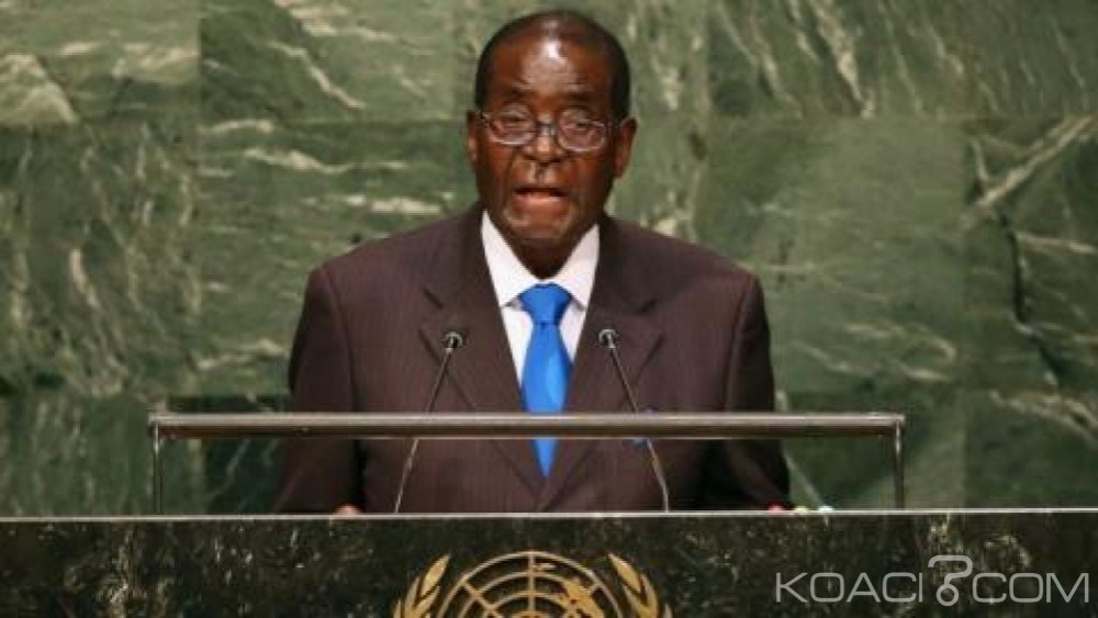 Zimbabwe :  Le Président Robert Mugabe  se là¢che à   l' ONU: « Nous ne sommes pas des gays  »