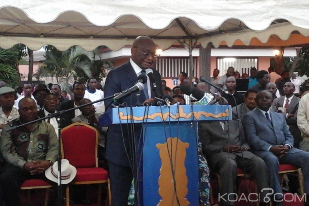 Gabon: En larme, Ntoutoume Emane annonce sa démission du parti d'Ali Bongo et la création du sien