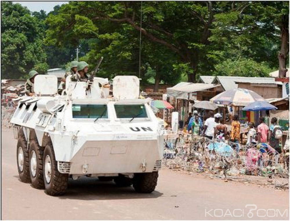 Centrafrique: Violences en Centrafrique, Ban Ki-Moon condamne la mort d'un casque bleu