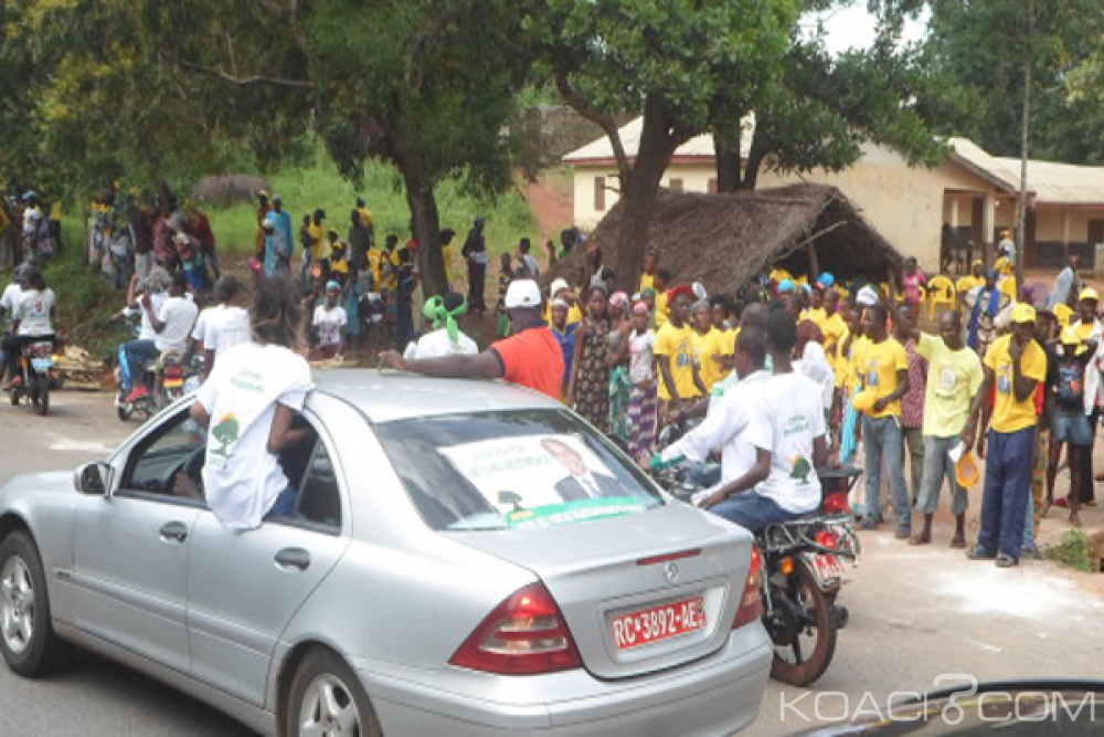 Guinée:  Ambiance électrique entre le cortège de Dalein et les partisans d'Alpha Condé à  Dubréka