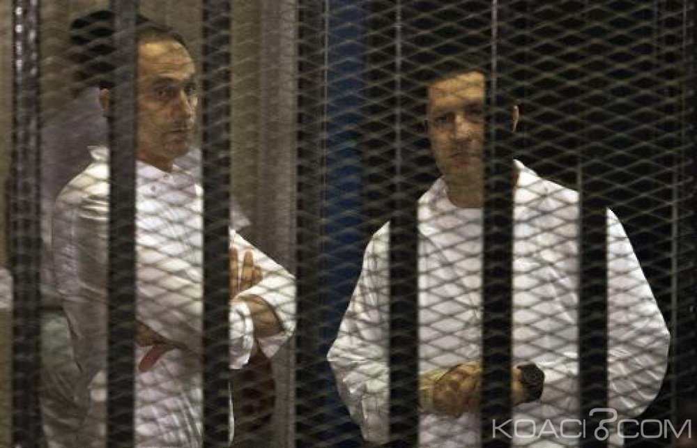 Egypte: La justice exige la libération des deux fils de Moubarak