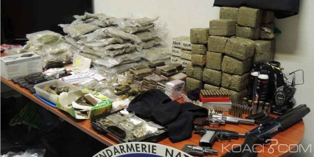 Egypte : Plus  de 10 tonnes de drogues saisies par des gardes frontières