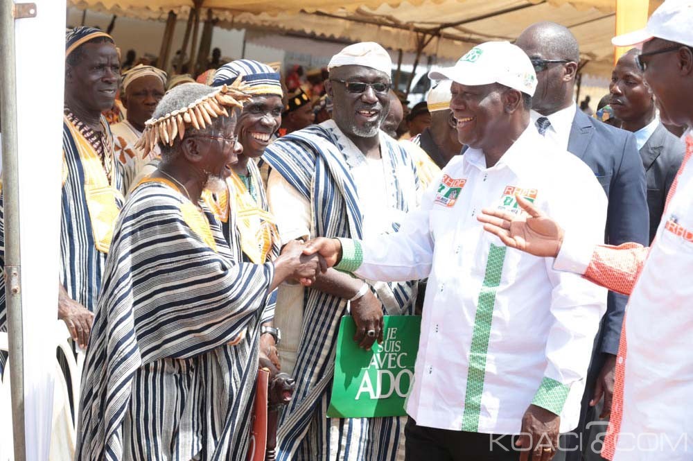 Côte d'Ivoire: Campagne présidentielle, les vérités des chefs traditionnels du Grand ouest au candidat du RHDP