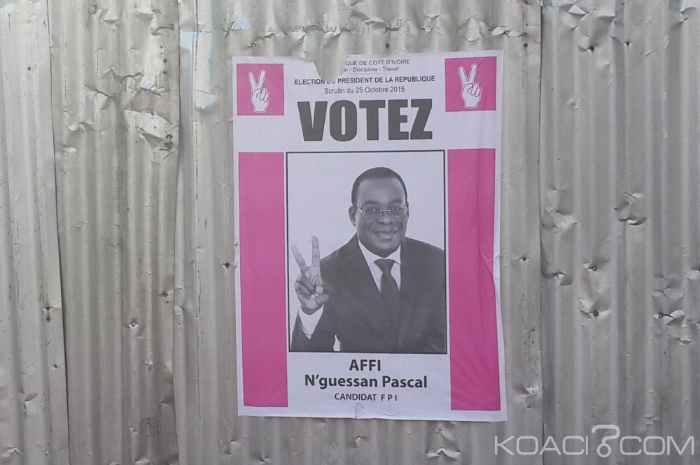 Côte d'Ivoire: L'affichette de campagne qui fait rire