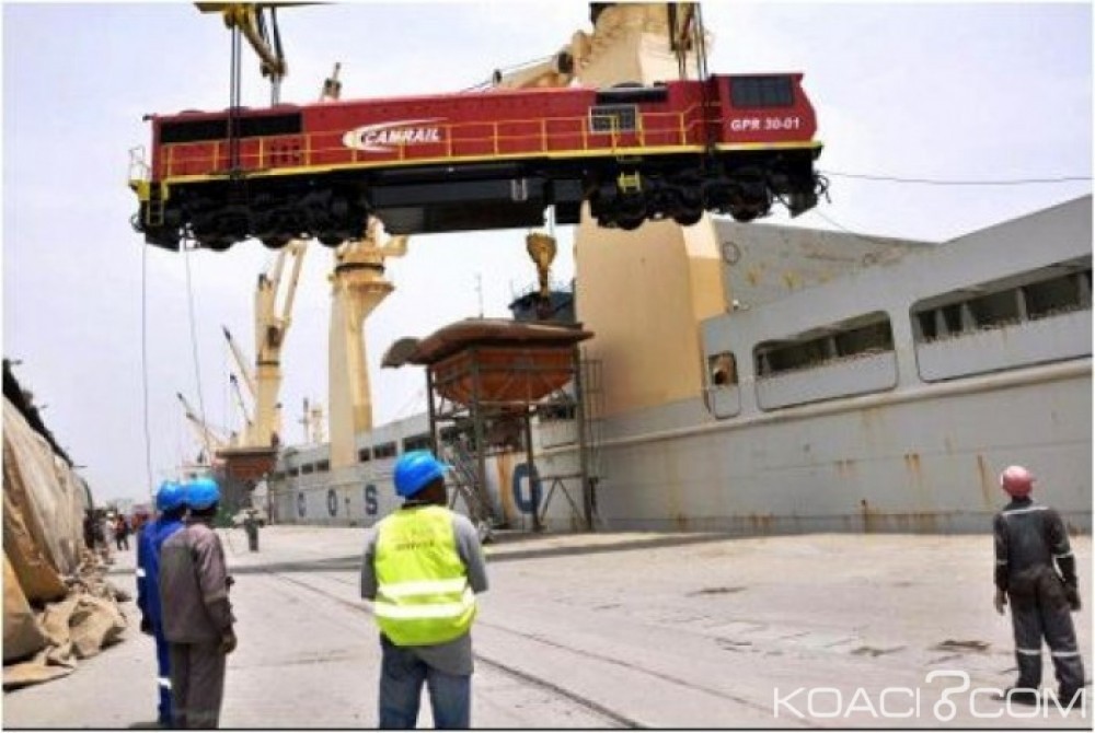 Cameroun : Douala, ferveur populaire autour de la mise en service par le PM de 9 locomotives neuves