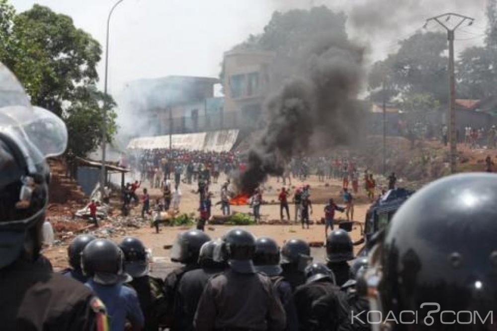 Guinée: Présidentielle, au moins 13 morts dans des violences en une semaine