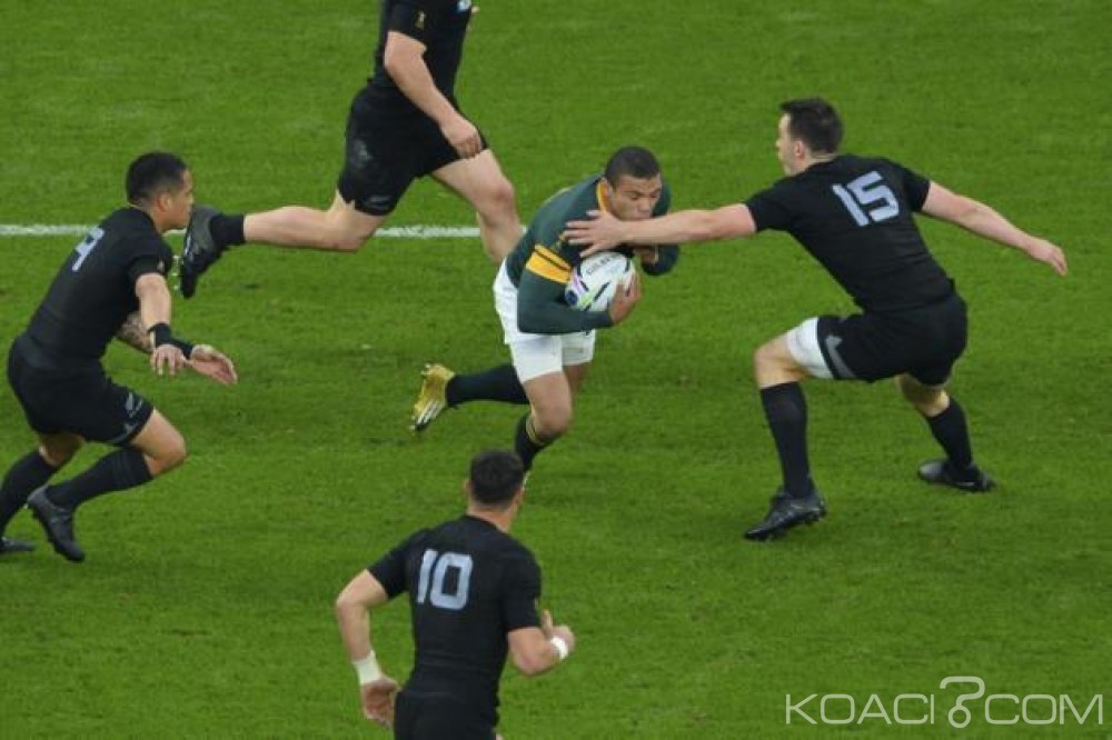 Mondial de Rugby: La Nouvelle-Zélande en finale en battant l'Afrique du Sud 20-18