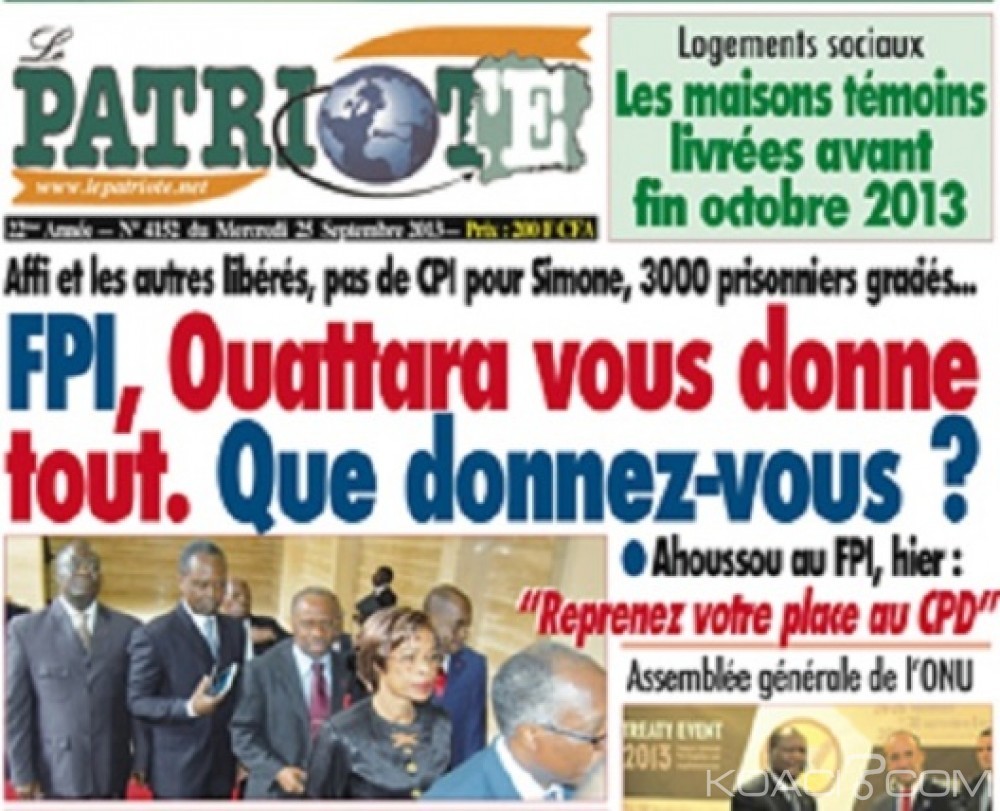 Côte d'Ivoire: Un media pro-Ouattara suspendu pour 3 jours