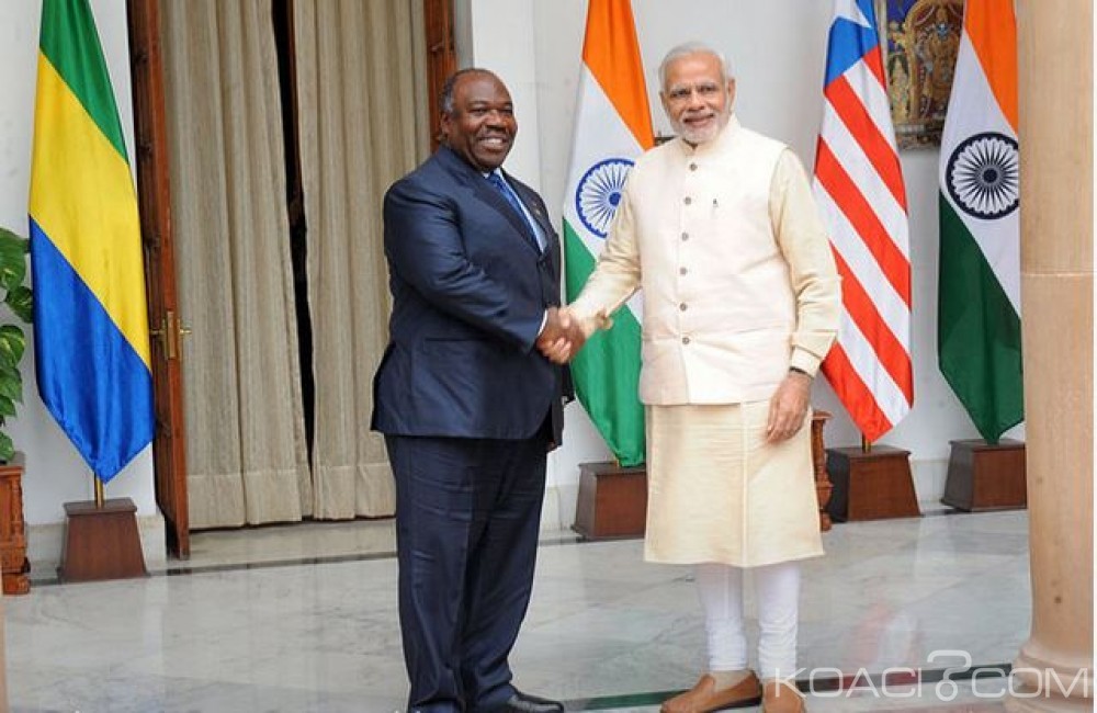 Gabon: Ali Bongo à  New Delhi pour le 3e Sommet du Forum Inde Afrique