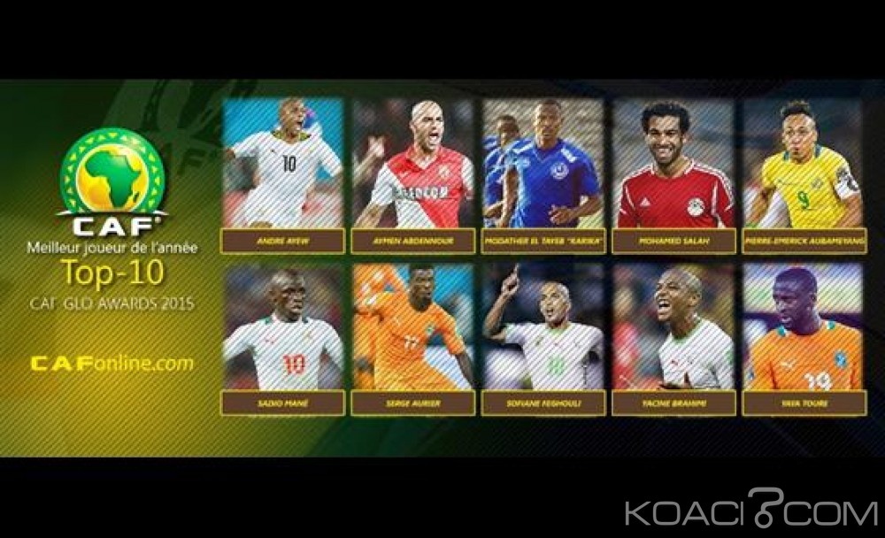 Côte d'Ivoire : Yaya Touré et Serge Aurier dans le top 10 pour le titre du ballon d'or