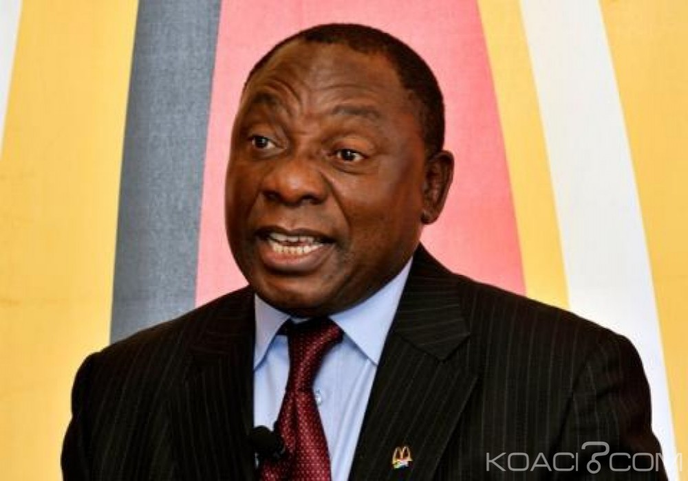 Afrique du Sud:  Le vice-président  appelé à  comparaître  dans l'affaire du massacre de Marikana