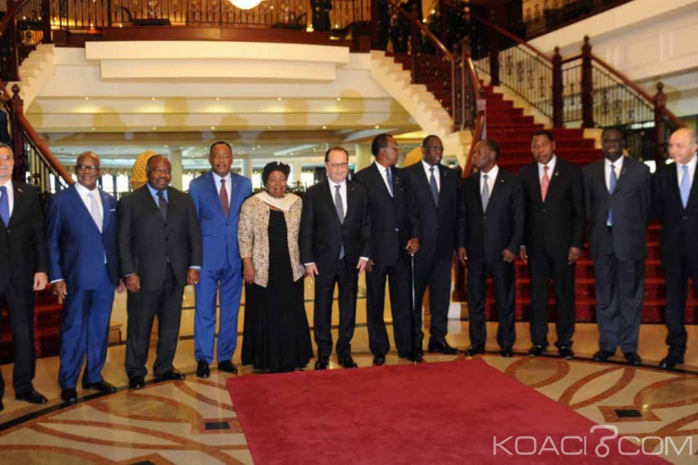 France-Afrique: Les chefs d'Etat africains affichent leur solidarité face à  «l'horreur»