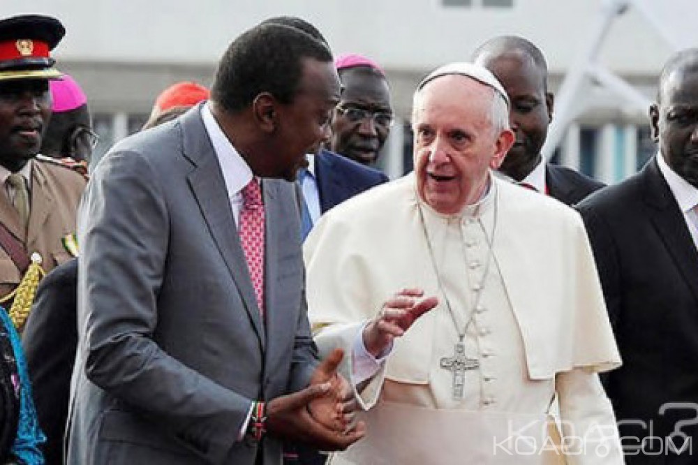 Kenya: A Nairobi , le pape François appelle à  combattre la pauvreté et la frustration