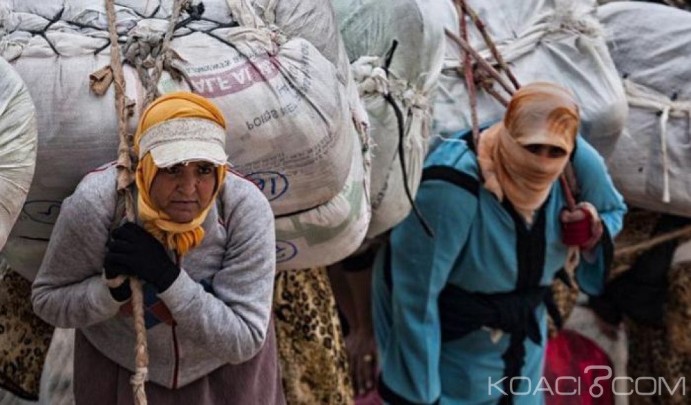 Maroc: Une femme mulet meurt  étouffée dans une bousculade à  Sebta