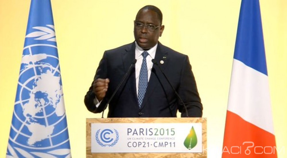 Sénégal: Cop 21, Macky Sall plaide la cause de l'Afrique «le coût de l'adaptation, est de 15 milliards de dollars au moins»