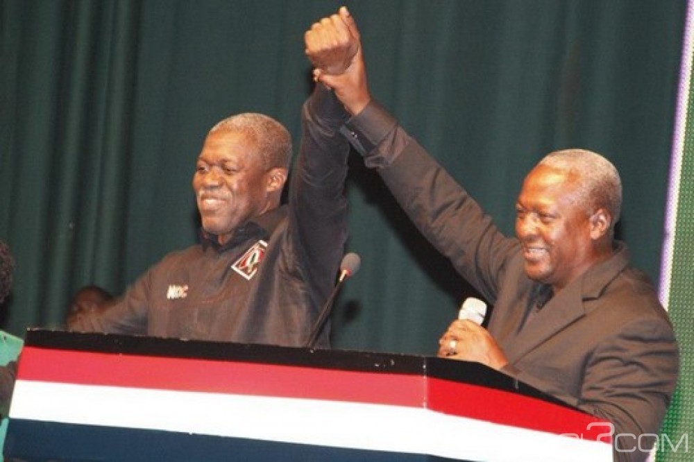 Ghana: Présidentielle 2016: Le candidat Mahama a choisi son vice-président