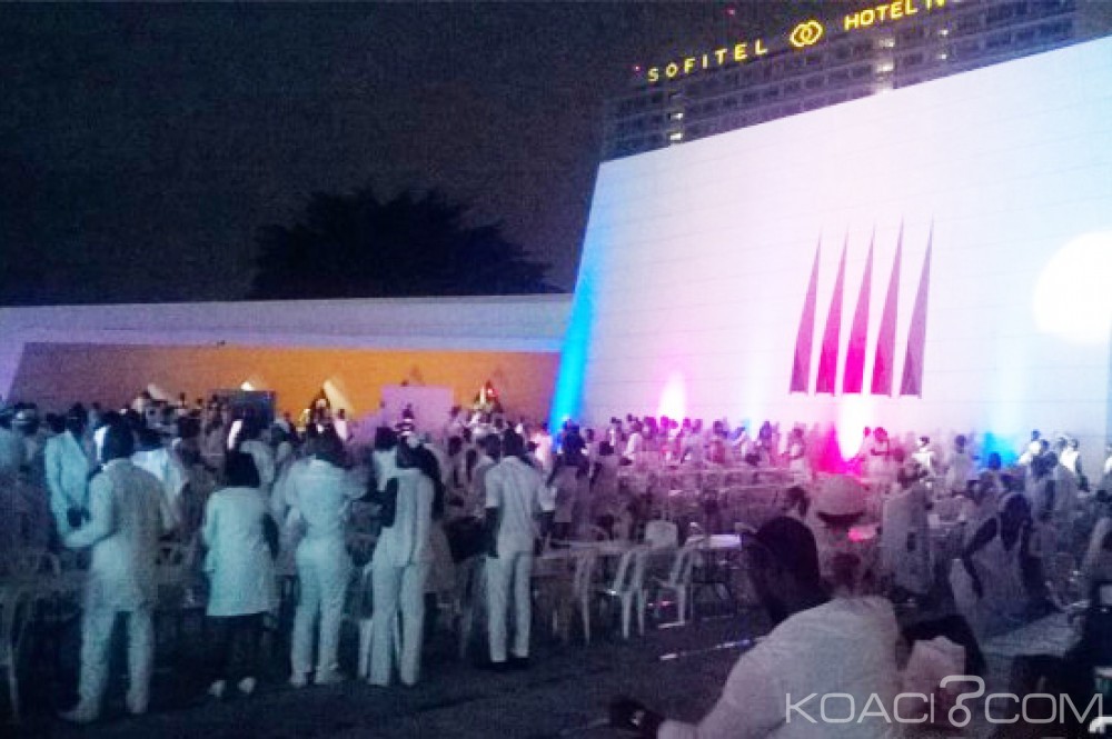 Côte d'Ivoire: Le «dîner en blanc» tient toutes ses promesses à  Abidjan