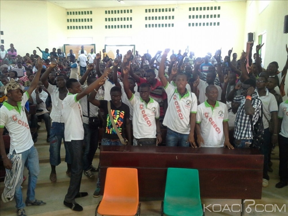 Côte d'Ivoire : Université de   Daloa, le conseil demande la dissolution des syndicats d'étudiants
