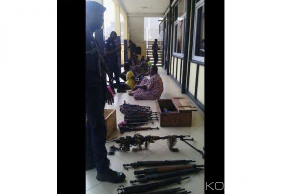 Ghana : Saisie d'une cache d'armes à  Kumasi, un burkinabè et un ivoirien impliqués