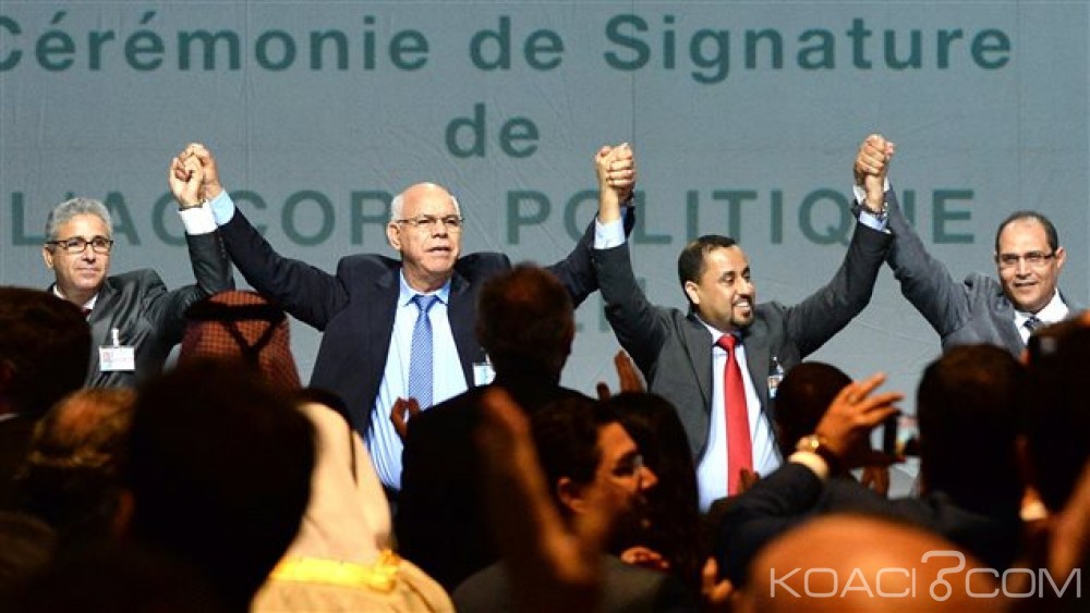 Koacinaute: Signature d'un accord inter-libyen historique à  Skhirat