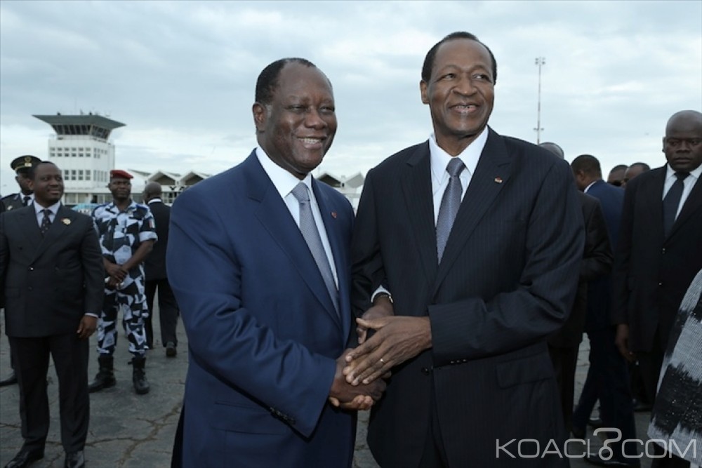Côte d'Ivoire: Mandat d'arrêt international contre Compaoré, Ouattara en parlera avec Kaboré