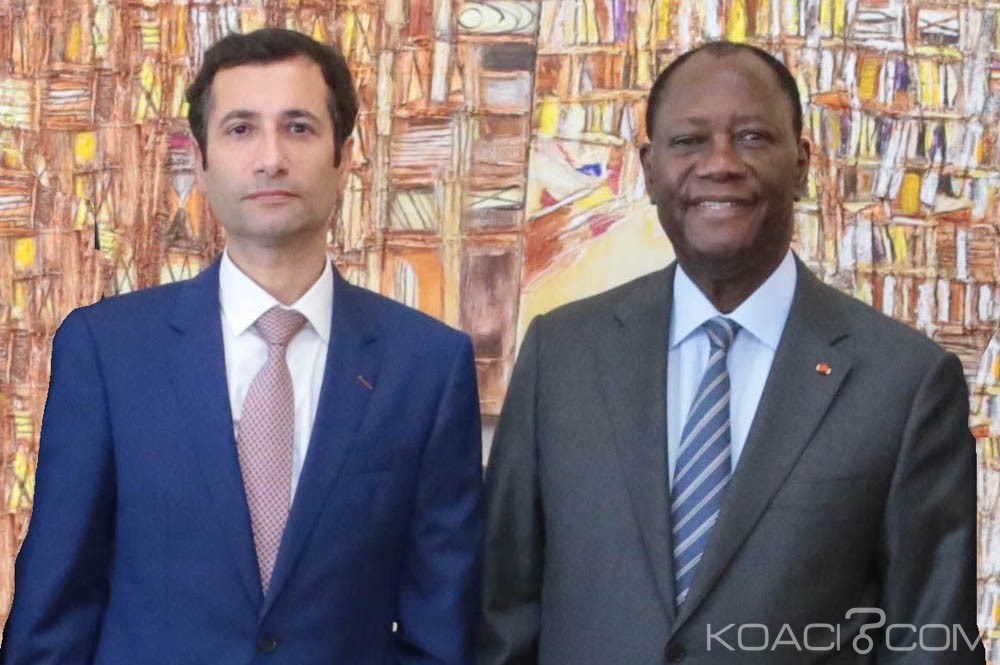 Côte d'Ivoire: Ouattara reçoit le Président du Groupe BNP Paribas et le PDG du Groupe Banque Centrale Populaire du Maroc