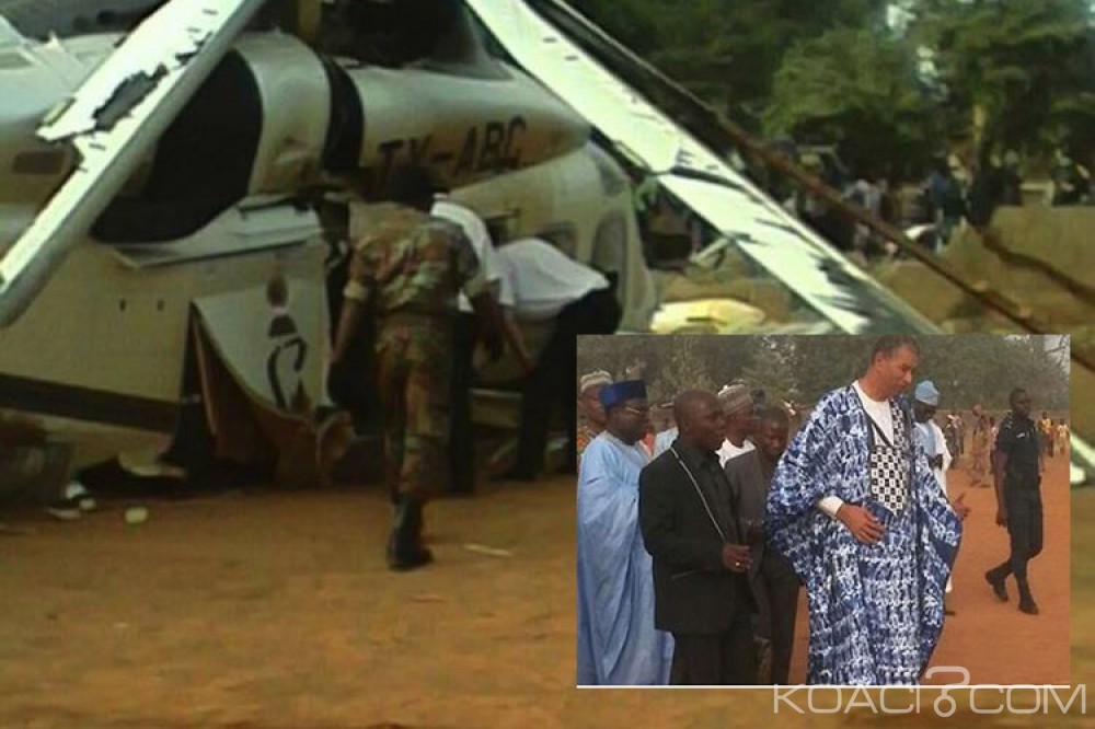Bénin: Le premier ministre Lionel Zinsou sort indemne d'un crash d'hélicoptère à  Djougou