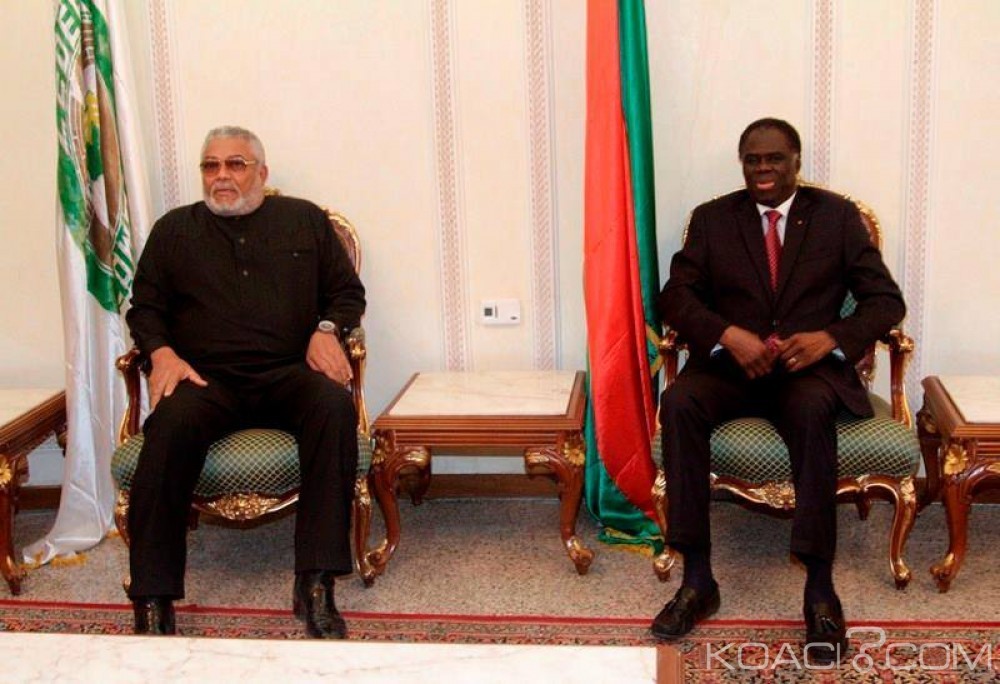 Ghana-Burkina : Précision de Rawlings sur sa présence à  l'investiture du Président Kaboré