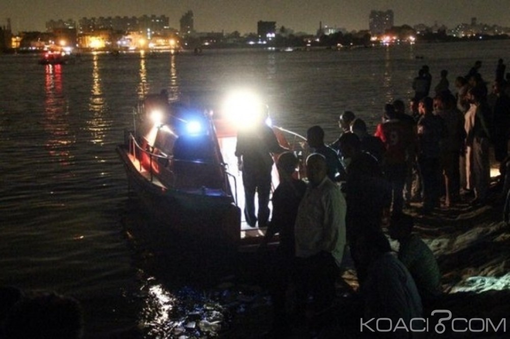Egypte:  Le naufrage d'un ferry  fait 15 morts sur  le Nil