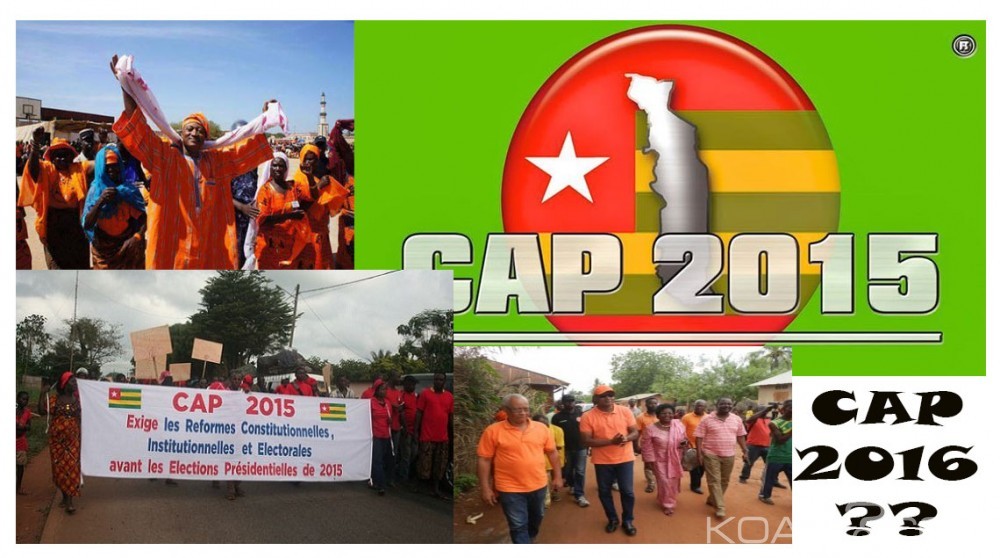Koacinaute: Togo: Politique: Un Cap 2015 en 2016 ? Une marche à  reculons pour l'opposition
