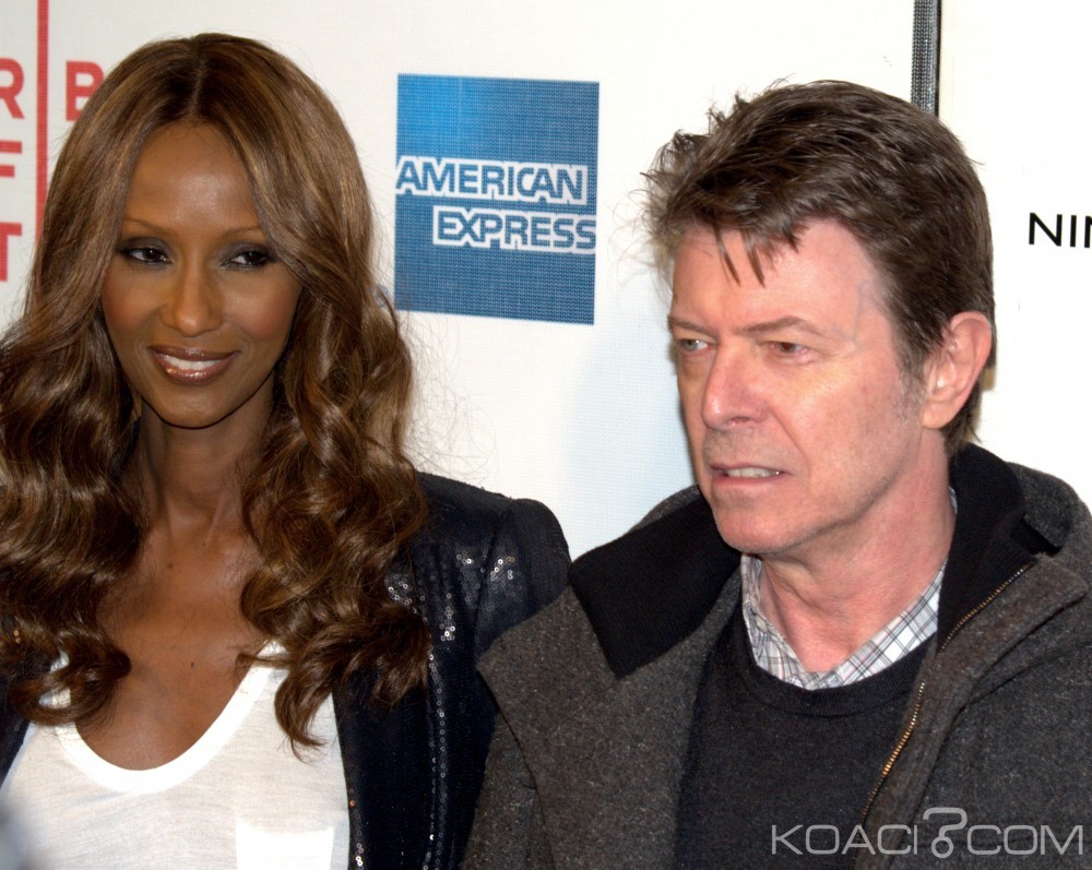 Somalie: Le célèbre Top model Iman perd son mari David Bowie