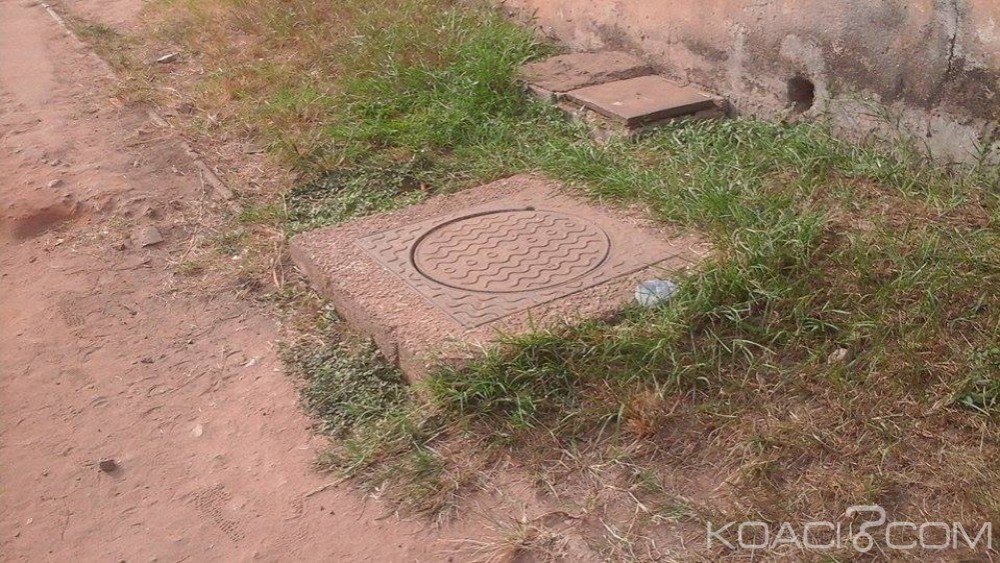 Côte d'Ivoire: Quand les voleurs s'attaquent aux plaques d'égouts