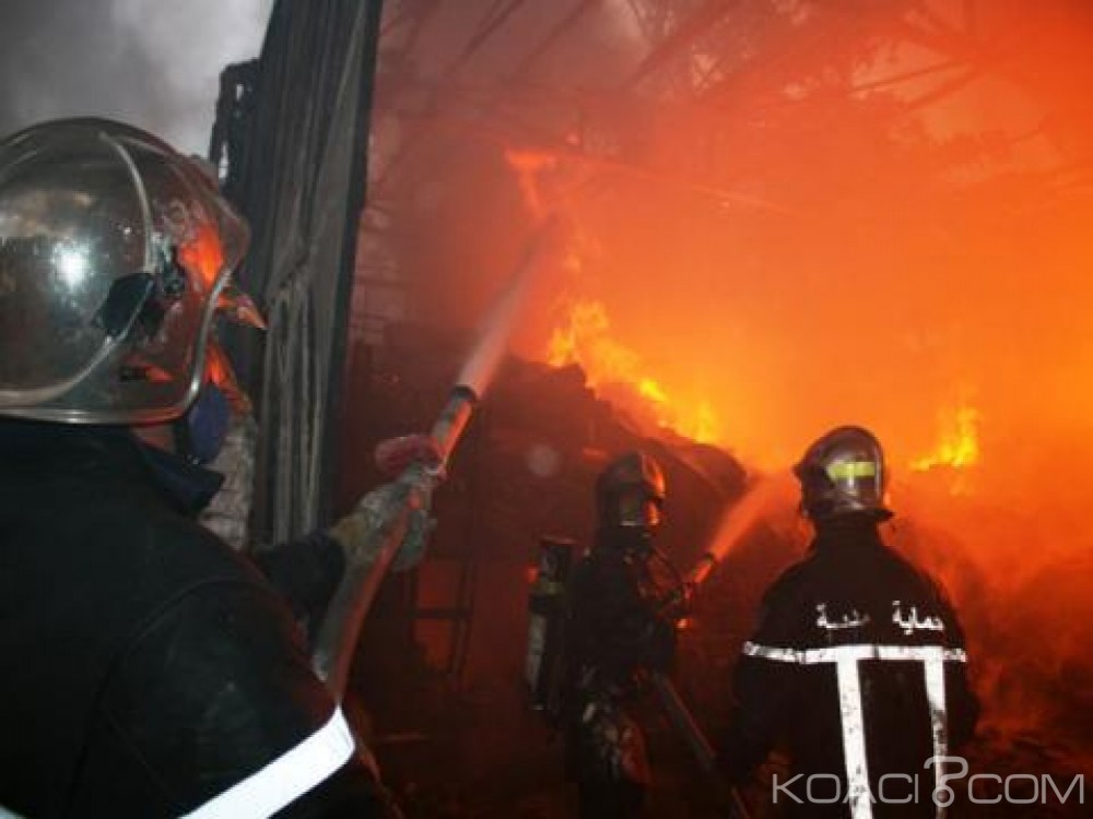 Algérie : Incendie d'un complexe touristique à  Alger, au moins 7 morts et un blessé