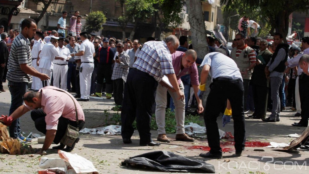 Egypte: Explosion d'une bombe au Caire, six morts dont 3 policiers