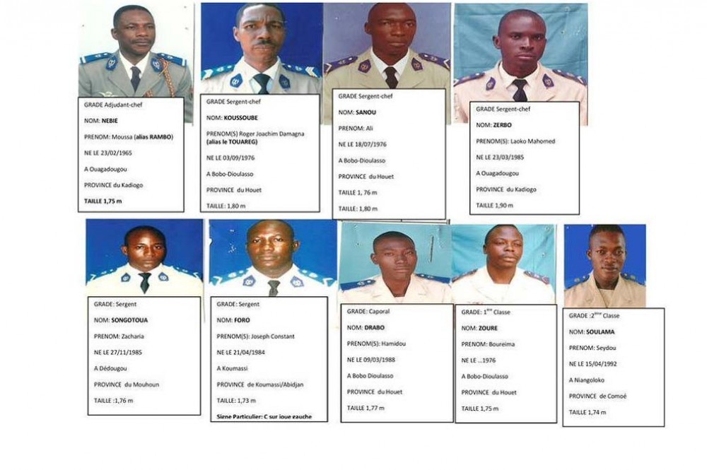 Burkina Faso: Neuf déserteurs de l'ex-RSP toujours recherchés