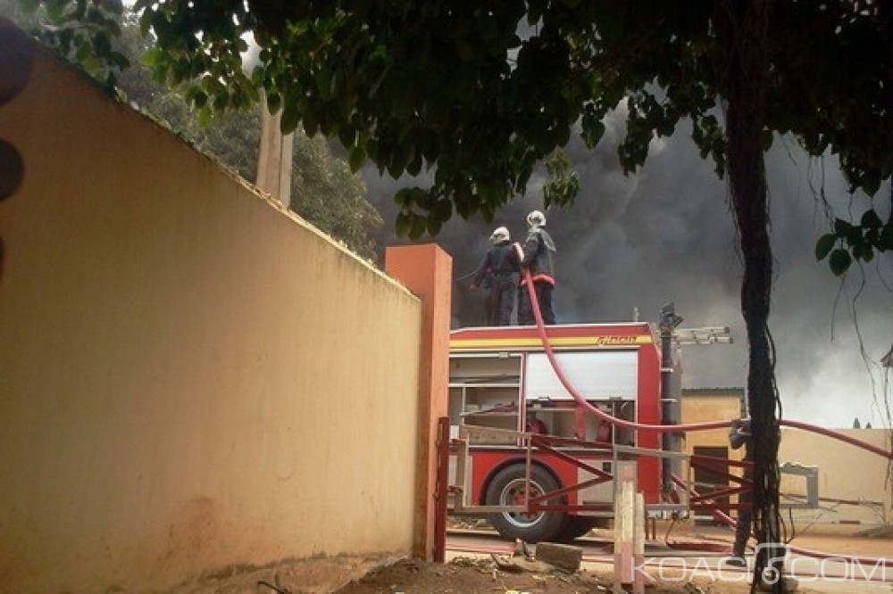 Togo: Incendie maîtrisé au Camp RIT à  Lomé