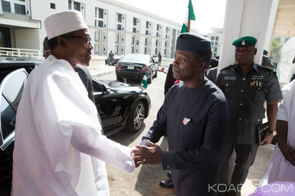 Nigeria: «Courte vacance» à  la présidence, l'intérim confié à  Osinbajo