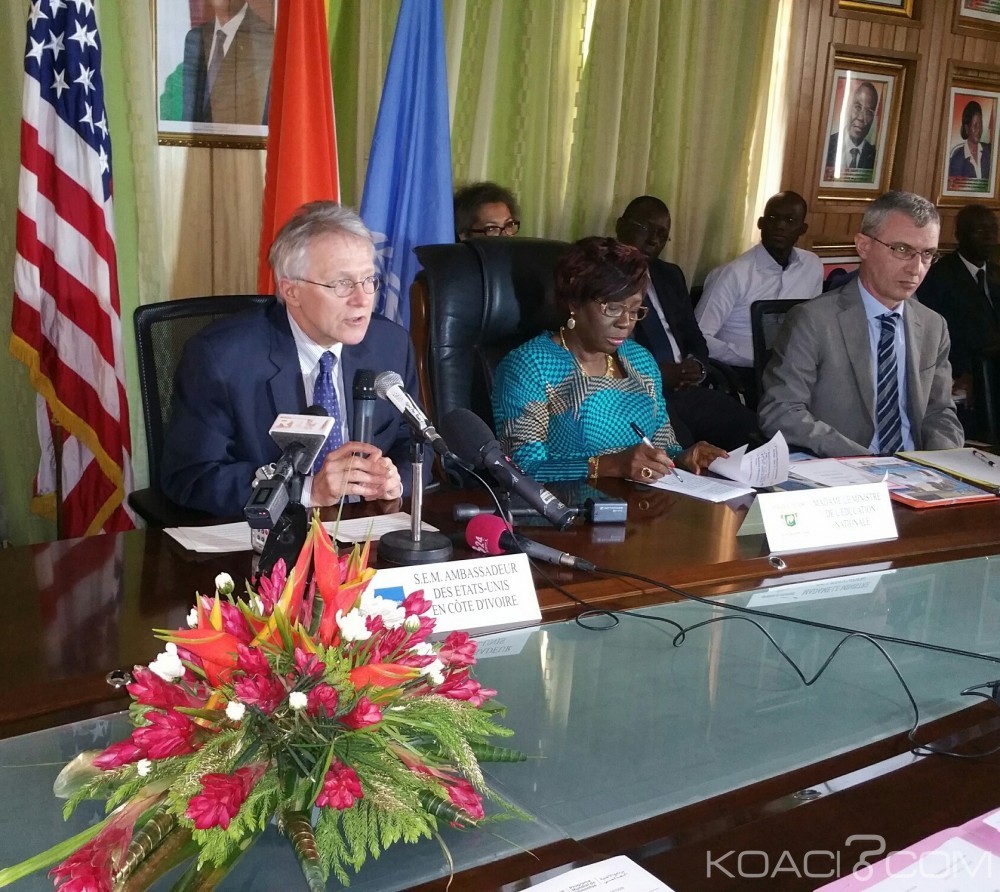 Côte d'Ivoire : Washington fait un don de 18,6  milliards pour réduire la faim à  l'école