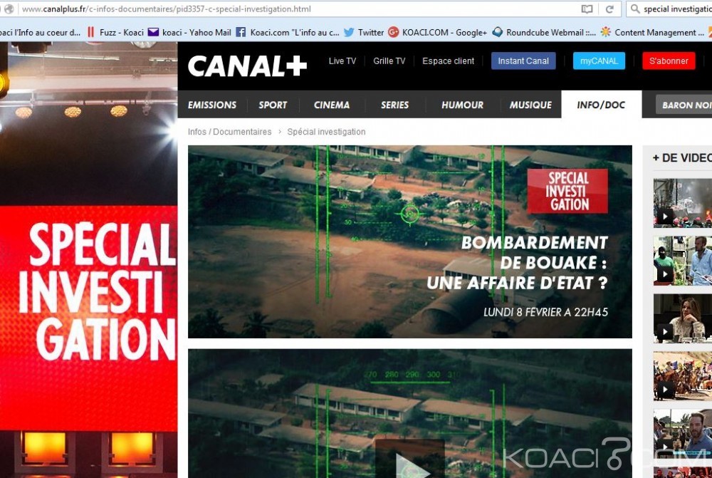 Côte d'Ivoire: Canal+ annule brusquement la diffusion d'une enquête sur les bombardements de Bouaké en 2004