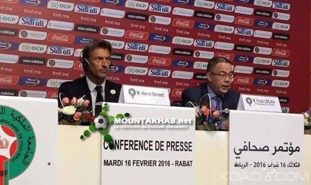 Maroc: Hervé Renard officiellement sélectionneur des Lions de l'Atlas