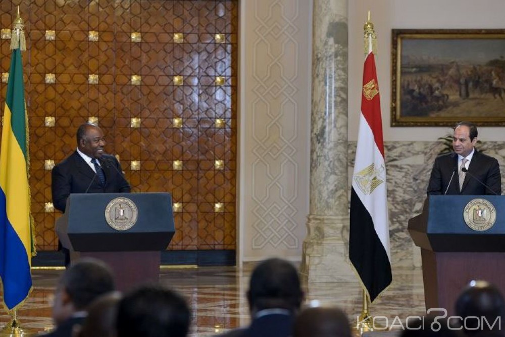 Gabon: Au Caire, Ali Bongo signe cinq accords avec Al Sissi