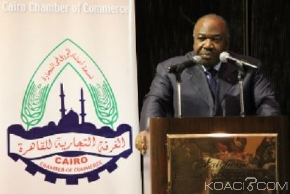Gabon: Ali Bongo devant les grands patrons au Caire: «Le Gabon est ouvert au business»