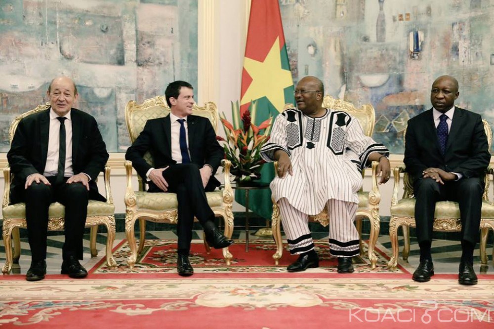 Burkina Faso: Le premier ministre français Manuel Valls séjourne à  Ouagadougou