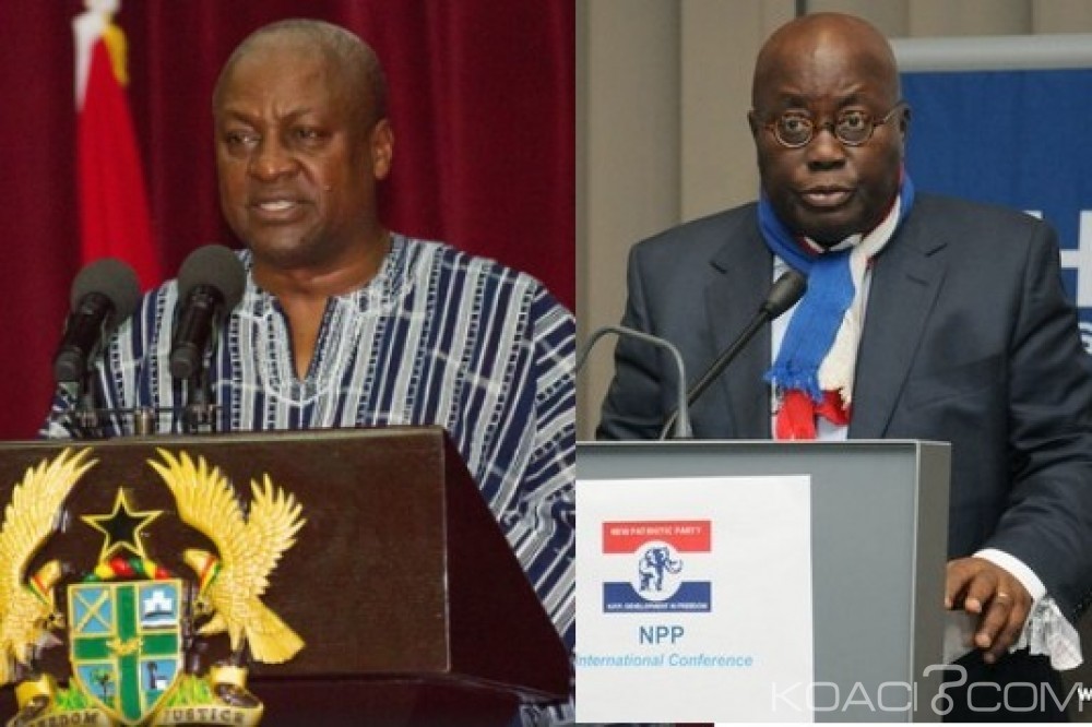 Ghana: Présidentielle 2016: Promesse et requête des deux rivaux Mahama et Akufo-Addo
