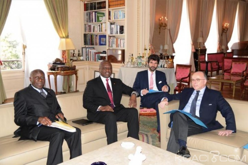 Côte d'Ivoire: Coopération «bilatérale», «terrorisme» au centre des échanges à  Paris entre Bakayoko et Cazeneuve