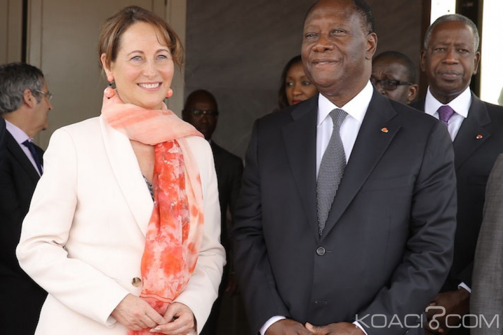 Côte d'Ivoire: COP 21, Ségolène Royal sollicite le soutien de Ouattara pour la réussite de sa mission