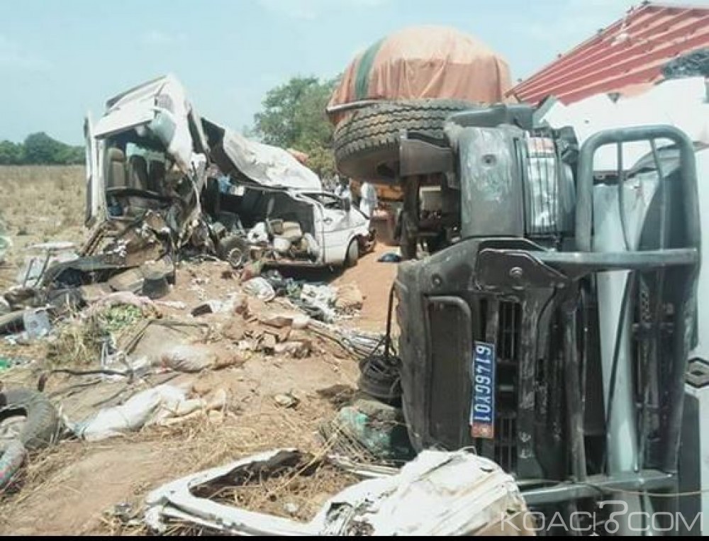 Côte d'Ivoire: Une collision entre trois véhicules fait une dizaine de morts dans le nord du pays